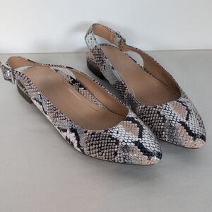 Vionic Jade Boa Met Slingback Flats